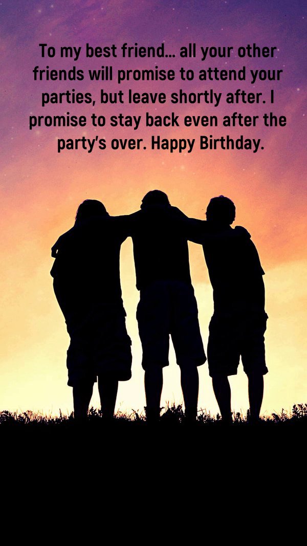 Emotional Happy birthday quotes for Best friend birthday images