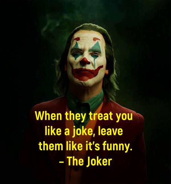 Fascinating And Memorable Joker Quotes