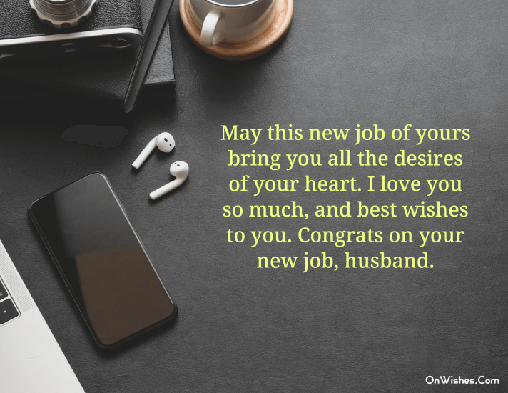 best wishes message for new job and images