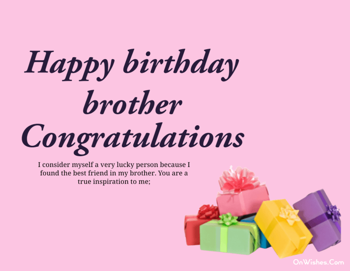 Happy Birthday Messages for Brother with beautiful pictures